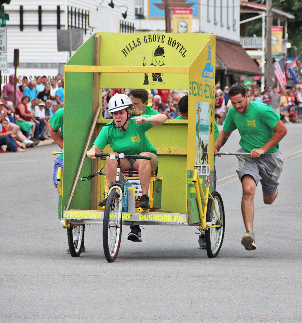 Outhouse Race The Sullivan Review